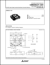 CM600E2Y-34H Datasheet