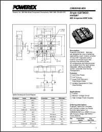 CM600HB-90H Datasheet
