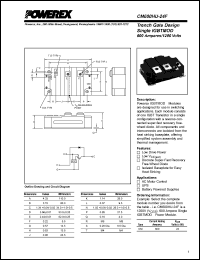 CM600HU-12F Datasheet