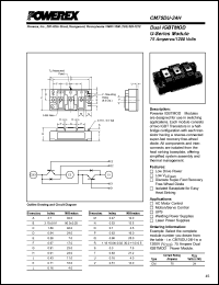 CM75DU-24H Datasheet