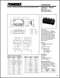 PM400DVA060 Datasheet