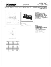 QIC0620003 Datasheet
