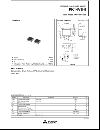 FK14VS-10 Datasheet