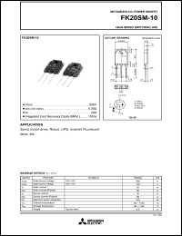 FK20KM-5 Datasheet