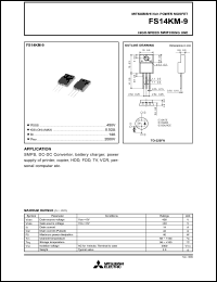 FS14KM-10 Datasheet