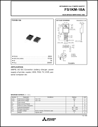 FS1KM-18A Datasheet