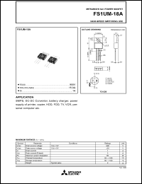 FS1UM-18A Datasheet