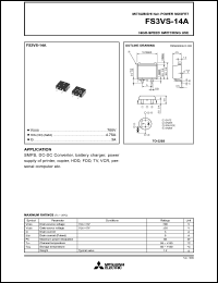 FS3VS-14A Datasheet