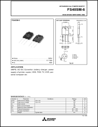 FS40SM-6 Datasheet