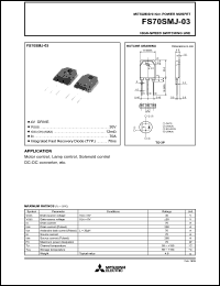 FS70SMJ-03 Datasheet