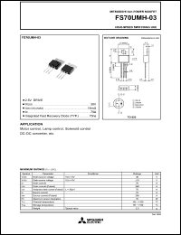 FS70UMJ-03 Datasheet