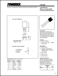 CR04AM-12 Datasheet