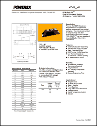 CD431640 Datasheet