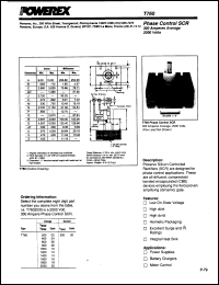 T760 Datasheet