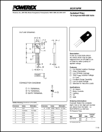 BCR16PM-8L Datasheet