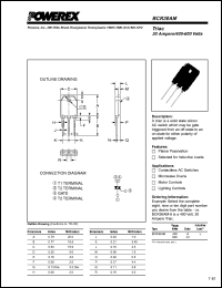 BCR30AM-12L Datasheet