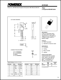 BCR5AM-8L Datasheet
