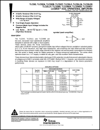 TLC252CPWR Datasheet