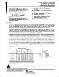 TLC27L4ACD Datasheet