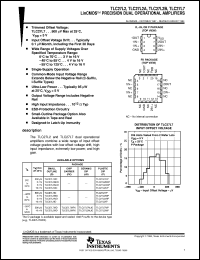 TLC27L2CPWLE Datasheet