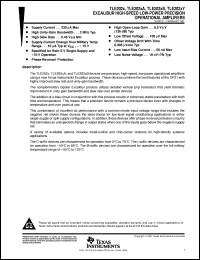 TLE2021CPWLE Datasheet