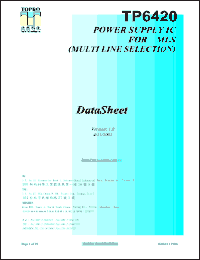 TP6420D0A Datasheet