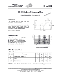 CHA2091-99F/00 Datasheet