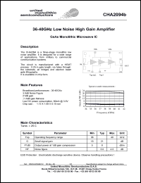 CHA2094b99F/00 Datasheet