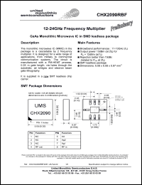CHX2090RBF/24 Datasheet