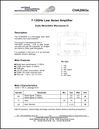 CHA2063aMAF/23 Datasheet