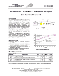 CHV2240-99F/00 Datasheet