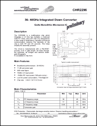 CHR2296-99F/00 Datasheet