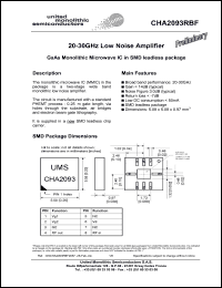CHA2093RBF/24 Datasheet