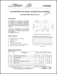 CHA2293-99F/00 Datasheet