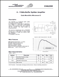 CHA2295-99F/00 Datasheet