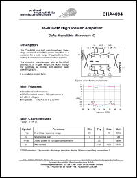 CHA4094-99F/00 Datasheet