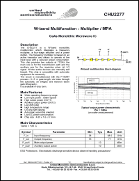 CHU2277-99F/00 Datasheet