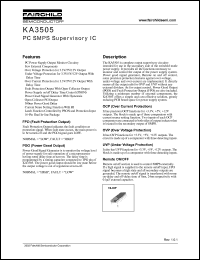 KA3505 Datasheet