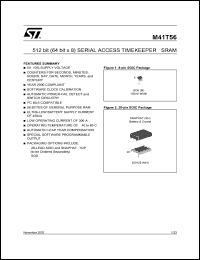 M41T56M6TR Datasheet