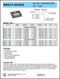 WDD15-15S5 Datasheet