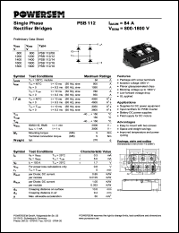 PSB112/18 Datasheet