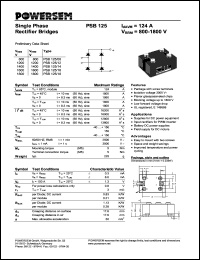PSB125/08 Datasheet