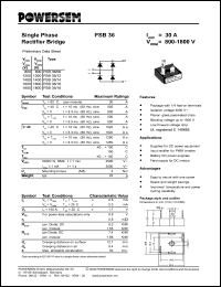 PSB35/16 Datasheet