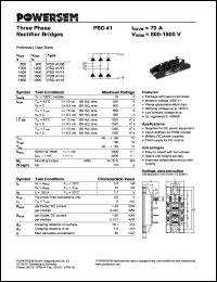 PSD41/08 Datasheet