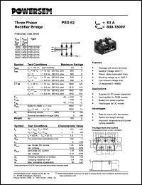 PSD62/18 Datasheet