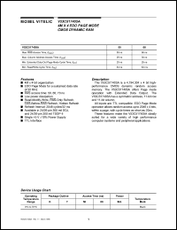 V53C517405A-60K Datasheet
