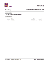 A23W8308 Datasheet
