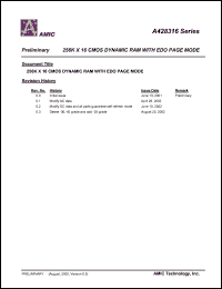A428316V-25 Datasheet