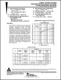 TLE2161BMJGB Datasheet