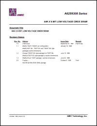 A62S6308M-10SI Datasheet